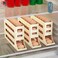 RACO Multifunctional Egg Storage Box: Large Capacity, Automatic Rolling Egg Basket for Refrigerator, Cabinet, Shelf, Counter, Home Organizers, and Accessories (4 layers can hold 30 pieces)
