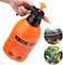 3L Pressure Sprayer Watering Bottle Spray , Portable Pressurized Sprayer Multifunctional Pressure Watering Bottle for Garden, Plant, Flower (3 Litre, Orange)