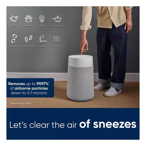 Blueair Blue Max Pure Air Purifier 3350i White And Grey