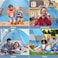 UV50+ Beach Tent Pop Up Instant Setup Tent 1-2 Person UV Protection Shelter Beach Canopy Lightweight for Beach Fishing Camping