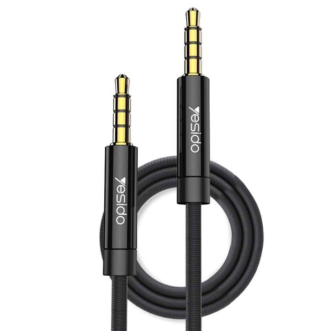 Yesido YAU16 Audio Cable Jack 3.5mm to 3.5mm, 3Meter Black