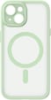 Huntkey iPhone 15 Magsafe Case Clear【Stronger Magnets】【Shockproof Airbag Protection】iPhone 15 Cover Anti-Scratch, Strong Magnetic Cover for iPhone 15 6.1 inch Clear Inclusive lens (Baby Green)