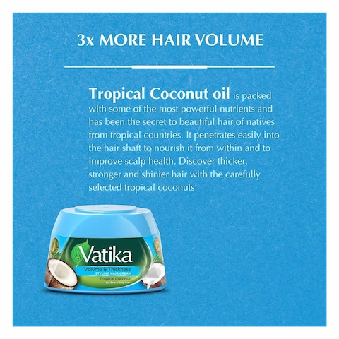VATIKA HAIR CREAM &amp;THICKNESS 125ML