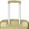 Senator Hard Case Large Suitcase Luggage Trolley For Unisex ABS Lightweight Travel Bag with 4 Spinner Wheels KH1065 Tea Green