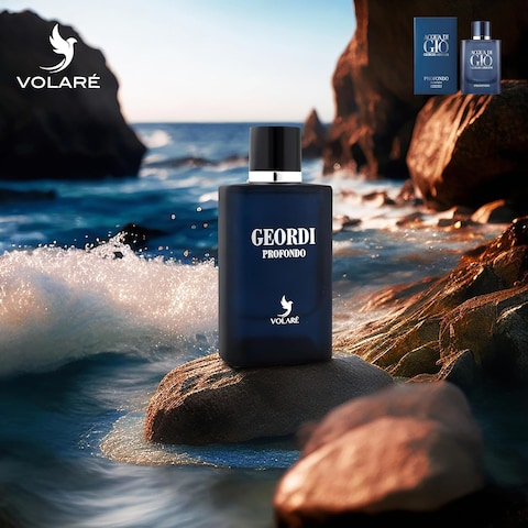 Mamlakat Al Oud Volare Geordi Profondo For Men Eau De Toilette, 100ml