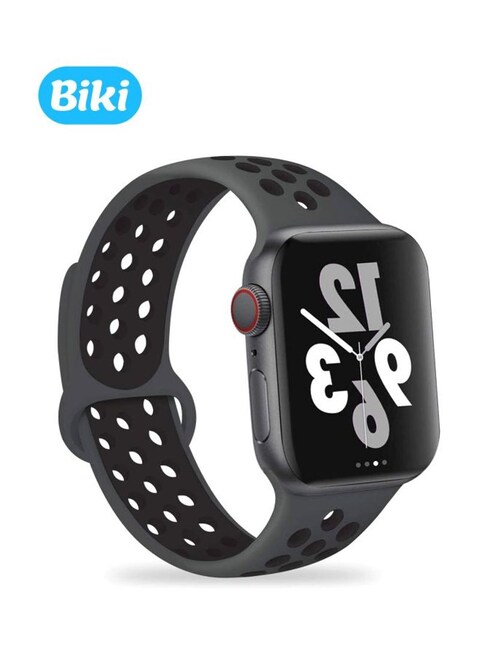 Biki Replacement Band For Apple Watch 40/42Mm Black