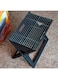Generic Foldable Bbq Charcoal Grill Black