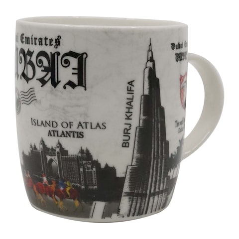 Souvenir Embossed Mug Assorted