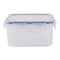 Lock &amp; LockClassic Square Food Container HPL850 Clear/Blue 420ml