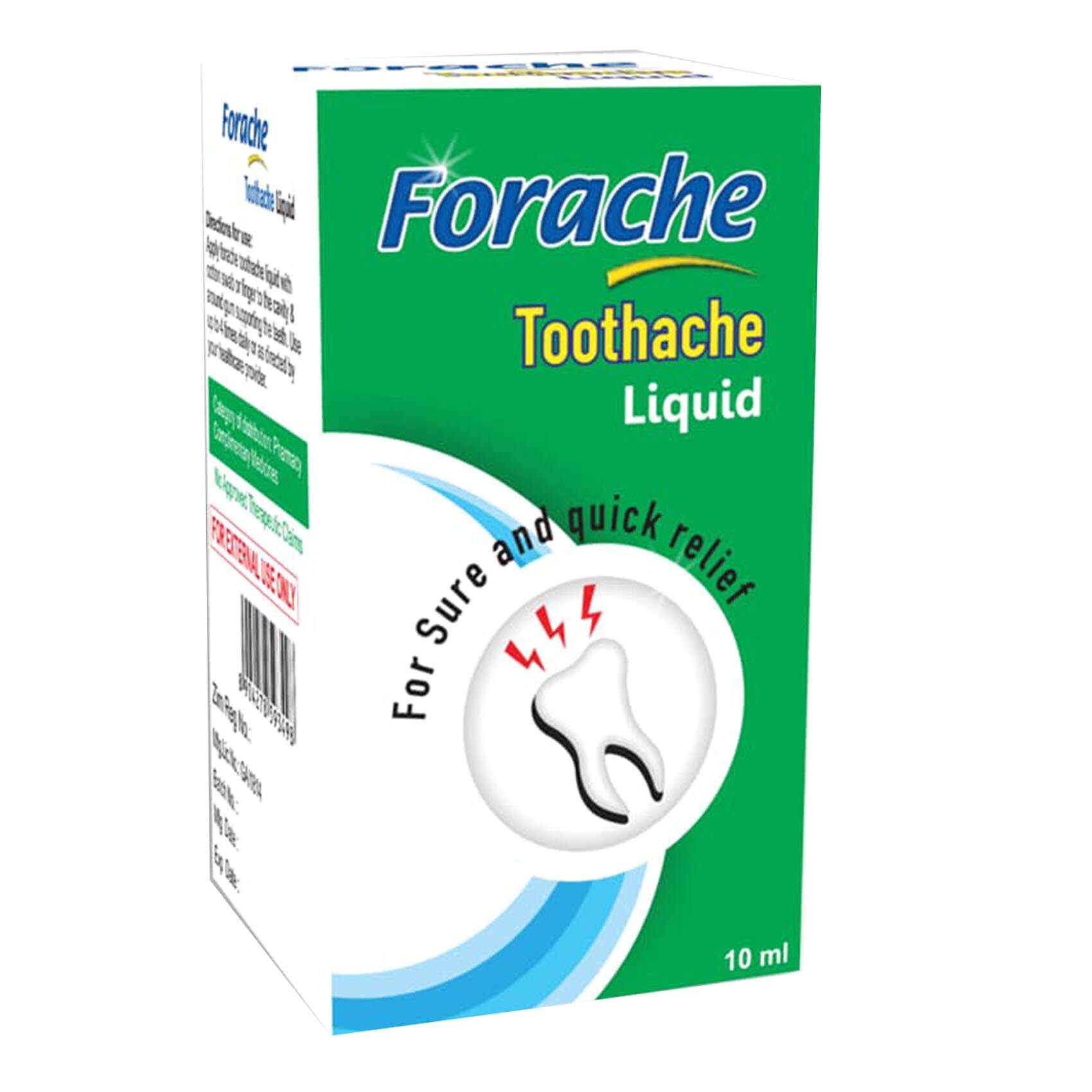 Buy FORACHE TOOTHACHE SOLUTION10ML Online | Carrefour Kenya