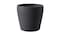 Plant pot, dark grey, 12 cm