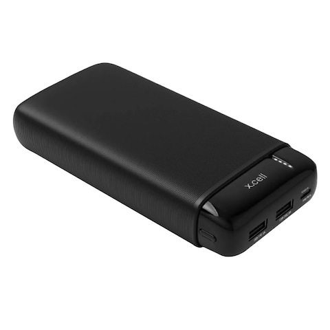 Xcell Power Bank 20000 mAh Black Online | Carrefour KSA