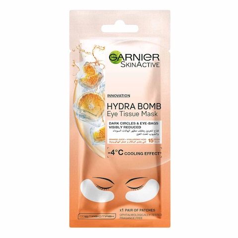 GARNIER HYDRA B.EYE MASK ORANGE