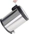 Orchid Stainless Steel Trash Bins, Recycle Bins, Round Step Waste Bin with Soft Close Lid, Durable Cantilever Foot Pedal Mechanism Steel Step Trash Can Wastebasket, Garbage Container Bin (5 Litre)