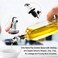 Olive Oil Dispenser Bottle for Kitchen, Cooking Oil and Vinegar Cruet,500ml