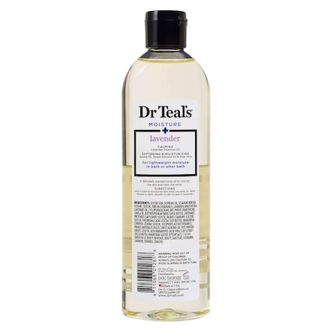 Dr. Teal&#39;s Moisturizing Bath And Body Oil With Lavender Soothing 260ml