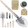Multifunctional Military Folding Shovel Portable Folding Camping Shovel Survival Emergency Spade Tactical Multi Tool for Outdoor Camping Hiking...