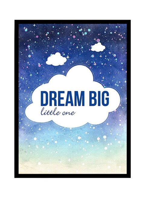 Spoil Your Wall Quotes Poster With Frame Multicolour 40x55cm
