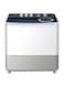 Haier Twin Tub Washing Machine 10kg, HTW100-S186, White (Installation Not Included)