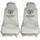 High Quality Universal Car Seat Cover, Car Seat Dust Dirt Protection Cover 2/Pcs Set, Grey