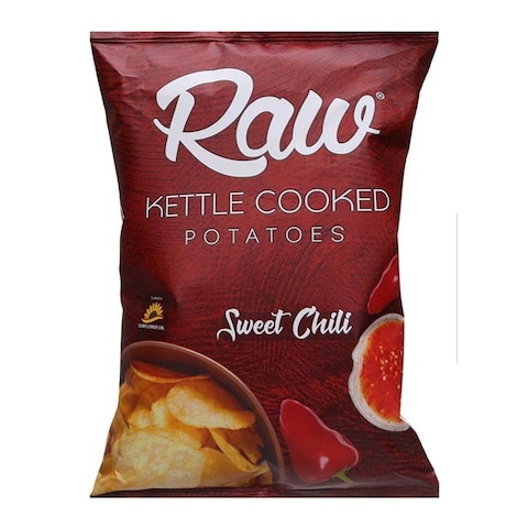 Raw Sweet Chili Kettle Cooked Potatoes - 58 gm