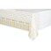 Unique- Pastel Baby Shower 1 Plastic Tablecover 54in X 10pcs 8in