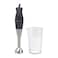 Beper Hand Blender BP 654 Stainless Steel 650ML Glass Bowl 220W