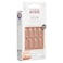 Kiss Salon Acrylic Natural False Nails KSAN06 Clear 28 PCS