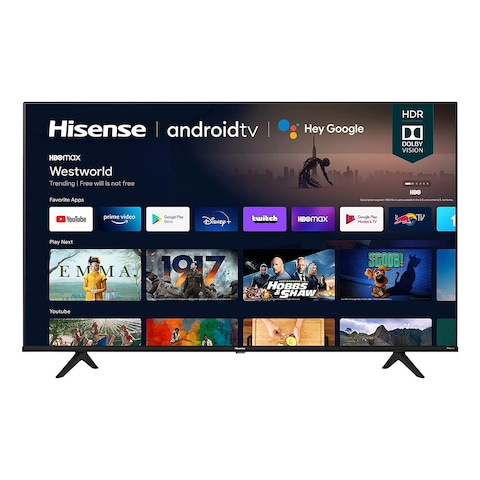 Hisense 43-Inch UHD Smart LED TV TV 43A62GS Black