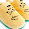 Milk&amp;Moo Kids Slippers, %100 Cotton, Bath House Sleepers For Kids, Non Slip Soft Sole, With Elastic Band, Lightweight, Breathable, Designed For Indoor Use, For Boys and Girls, 5-6 Years Old