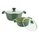Prestige Essentials Non-Stick Cookware Set Green 11 PCS