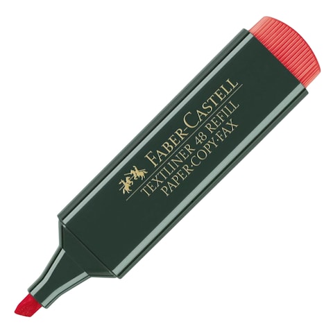 Faber Castell Highlighter Red