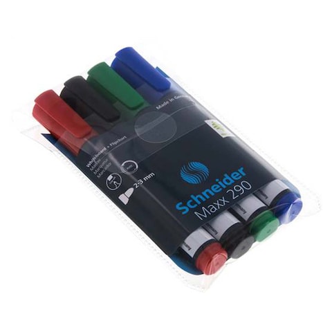 Schneider Maxx 290 astuccio con 8 colori-1 x 8 Marker