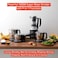 Panasonic Super Mixer Grinder, 1000W, MX-AC400, Black, 3 Stainless Steel Jars, 1 Juicer Jar