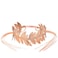 Rose Gold Leaf Crown