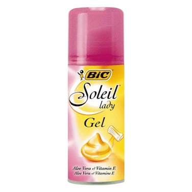 BIC Soleil Lady Mini Shaving Gel 75ml Pink