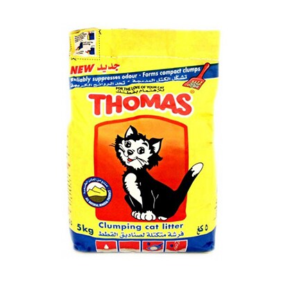 Thomas Clumping Cat Litter 5KG Online Carrefour Lebanon