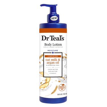 Dr. Teal&#39;s Oat Milk And Argan Oil Comforting Body Lotion 532ml