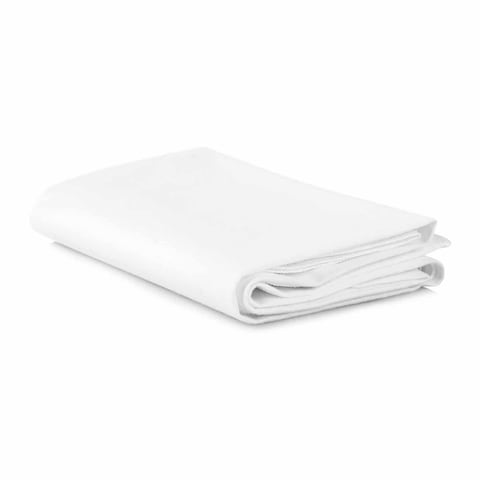 Carrefour Flat Double Bed Sheet 100% Cotton, 240x270 - White