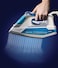 Black Decker 2800W 2 way Auto Shut-Off Anti Drip, Anodized Sole Plate Variable Steam Iron, Blue - X2800-B5
