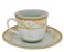 Turkish Coffe Cups -8pcs Set -Golden Art