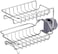 Yunfeng Stainless Steel Kitchen Faucet Shelf Sink Caddy Sponge Holder Drain Storage Rack Adjustable Stand Bathing Soap Brush Hanging Rack (B)
