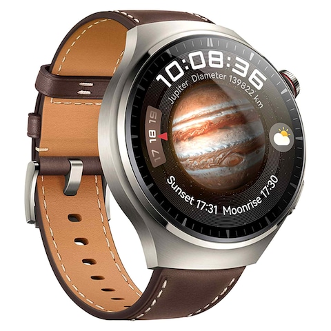 Huawei Watch 4 Pro Leather Strap Brown