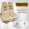 Combo Offer - Buy TOYOTA Car Seat Cover 2 Pcs, Dust Dirt Protection Cover Beige + TOYOTA Car Windshield Sunshade