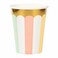 Creative Converting Pastel Celebrations Hot and Cold Cup 8-Pieces- 266 ml Capacity