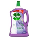 Buy Dettol 3x Power Antibacterial Floor Cleaner Lavender 3L in UAE