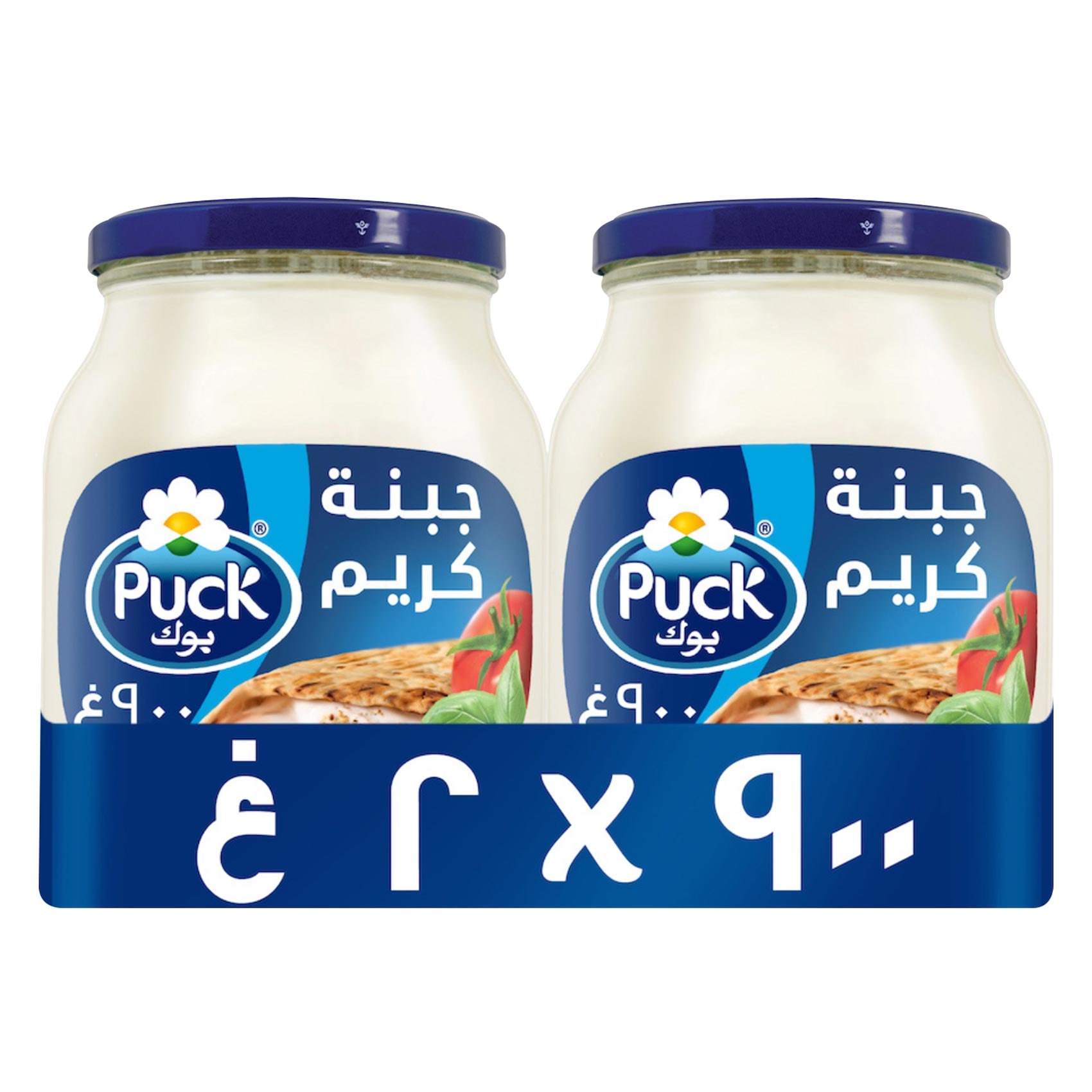 بوك شبيه جبنة بيضاء كريمية 900جرام × 2