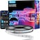 Govee Outdoor LED Strip Lights, 32.8ft Smart LED Outdoor Lights, Bluetooth App Control, IP65 Waterproof LED Lights, RGBIC Color Changing Outdoor Lights for Patio Decorations, Party and Eave