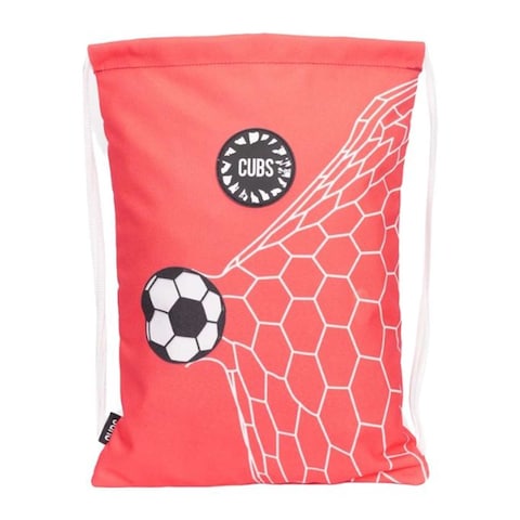 Cubs Boys String Bag - Red Football Goal