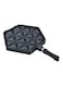 Dessini Triangle Double Pan Black 32centimeter